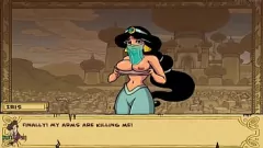 Play Anime Princess Jasmine Dominates in Hentai Threesome - Uncensored Gold Edition Part 40